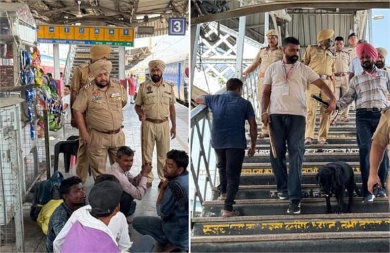 railway station checking
