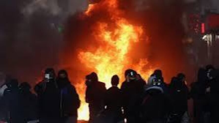 france violence