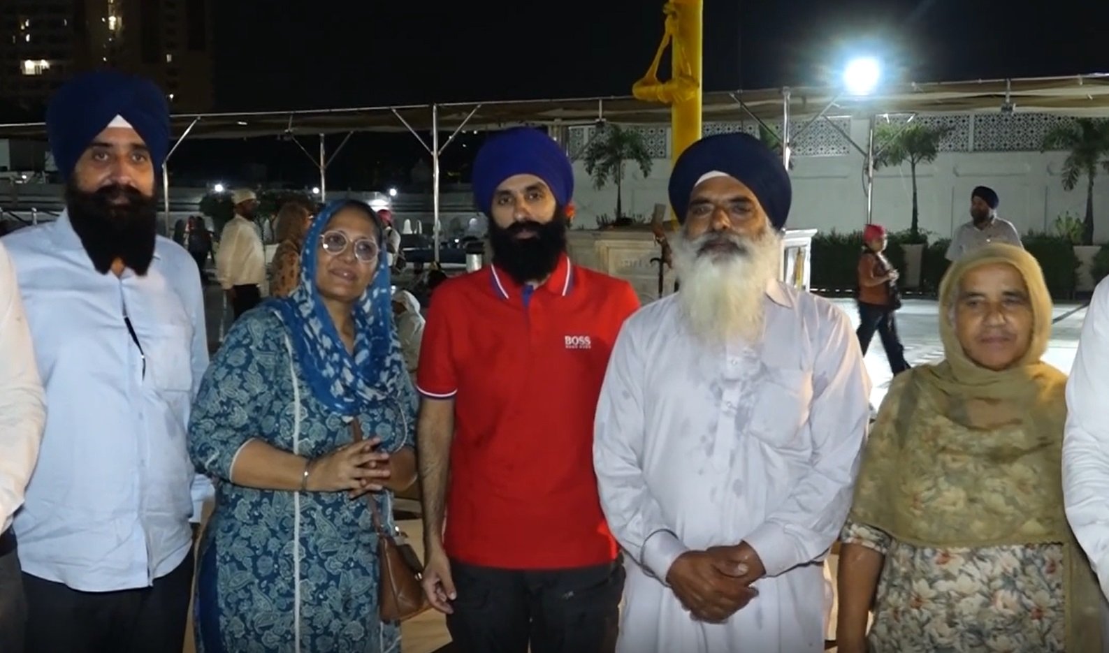 Jaggi Johal paid obeisance at Gurdwara Sri Bangla Sahib after being released from jail