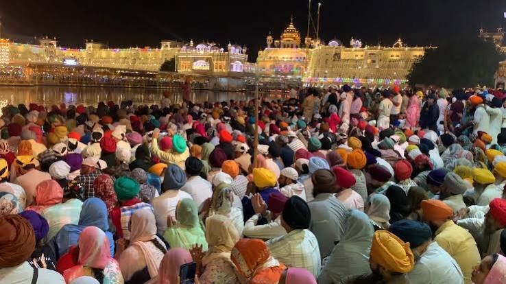 Nagar Kirtan organized from Darbar Sahib on the occasion of the Parkash Purab (birth anniversary) of Guru Ramdas Ji — take a look